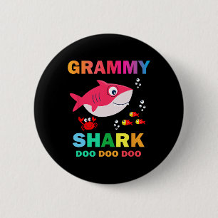 Grammy Shark Button