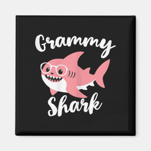 Grammy Shark Muttertag Oma Lustig Magnet