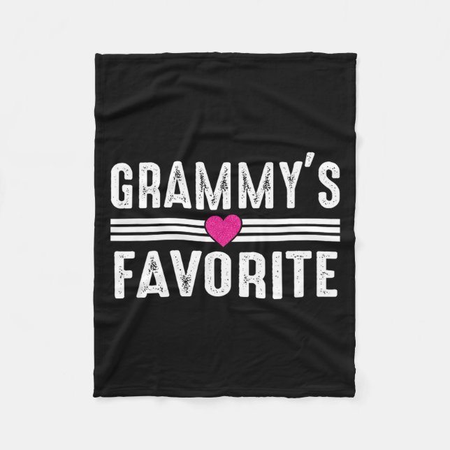 Grammy's Favorite  Fleecedecke (Vorderseite)
