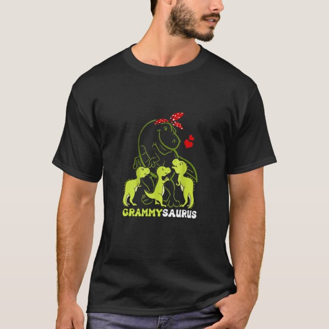 Grammysaurus Grammy Tyrannosaurus Dinosaur Mutter' T-Shirt (Vorderseite)
