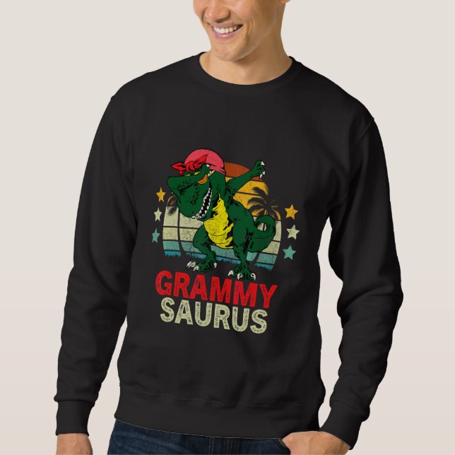 Grammysaurus Rex Dinosaur Grammy Saurus Sweatshirt (Vorderseite)