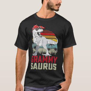 Grammysaurus T Re Dinosaur Grammy Saurus Family Ma T-Shirt