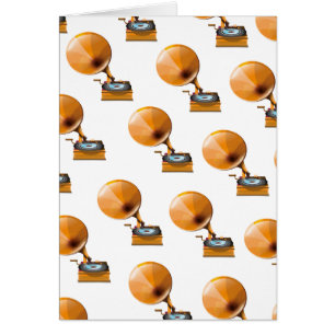 Gramophon Record Pattern.