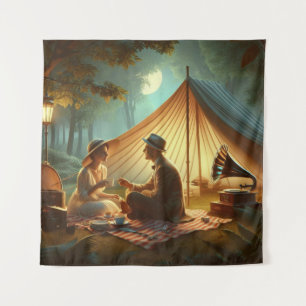 Gramophon Tapestry Wandteppich