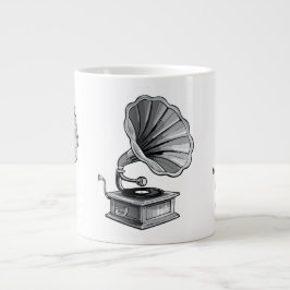 Gramophone Jumbo-Tasse