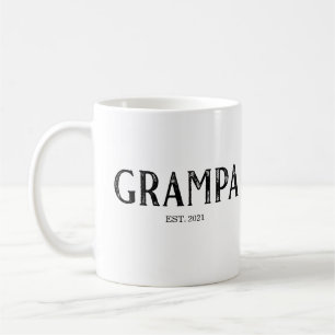 Grampa Jahr festgelegt Kaffeetasse