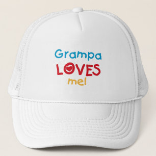 Grampa Lieben T - Shirt und Geschenke Truckerkappe