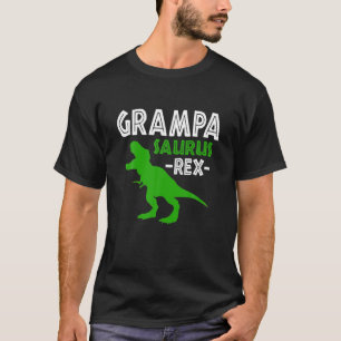 Grampasaurus T Rex Dinosaur Grampa Saurus Familie T-Shirt