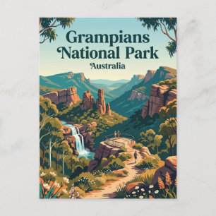 Grampians Nationalpark Australien Postkarte