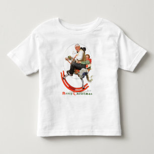 Gramps auf Schaukelpferd Kleinkind T-shirt