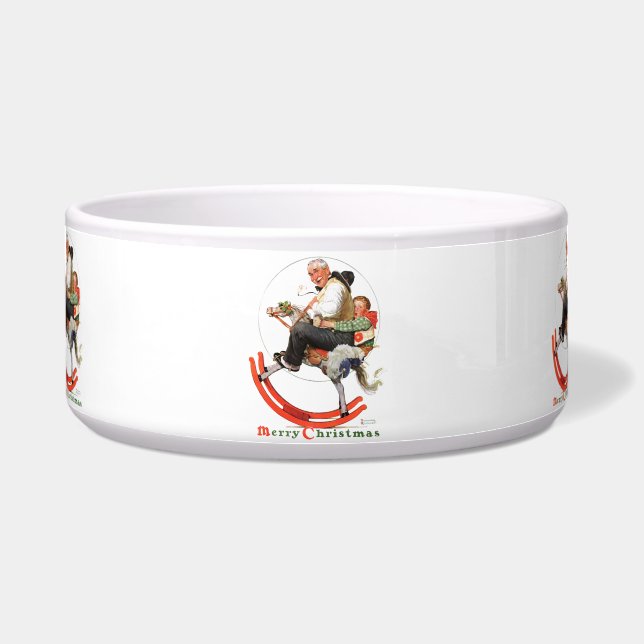 Gramps auf Schaukelpferd Napf (Vorderseite)