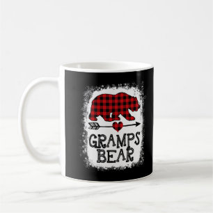Gramps Bear Christmas Pajama Red Kariert Buffalo F Kaffeetasse