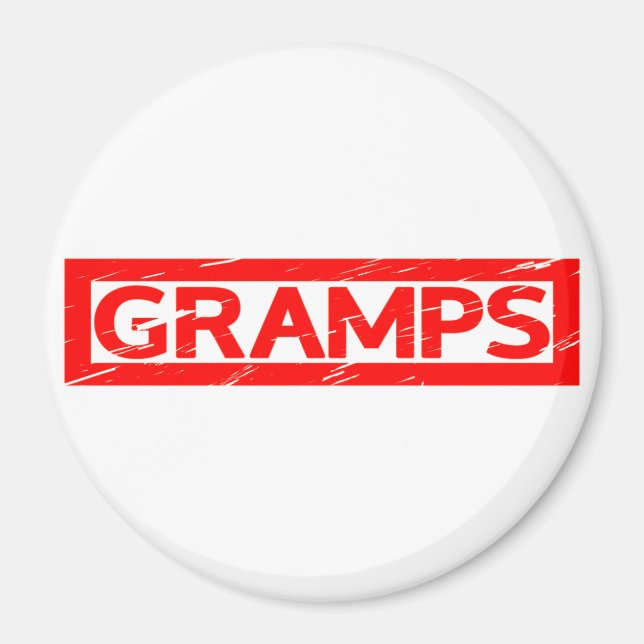 Gramps-Briefmarke Magnet (Vorne)