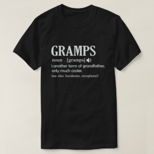 Gramps Definition Funny bedeutet Cooles Opa-Gesche T-Shirt