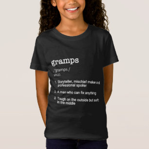 Gramps Definition - Funny Vatertag Geschenk T-Shirt