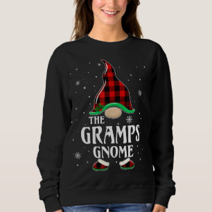 Gramps Gnome Buffalo Kariert Matching Family Chris Sweatshirt