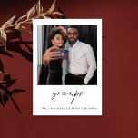 Gramps werden Sie mich den Aisle-Vater hinunter la Postkarte<br><div class="desc">Gramps werden Sie mich den Aisle-Großvater des Bride-Vorschlags hinunter laufen lassen</div>