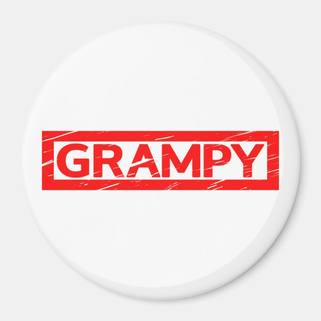 Grampy-Briefmarke Magnet (Vorne)