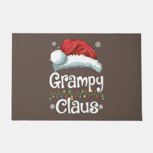 Grampy Claus Shirt, Family Matching Grampy Claus Fußmatte