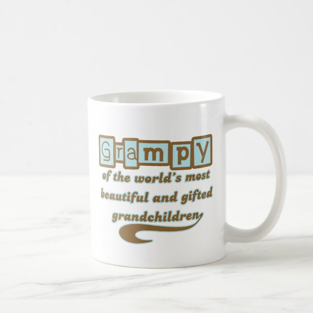 Grampy der begabten Enkelkinder Kaffeetasse (Rechts)