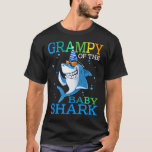GRAMPY des Baby Shark Birthday Brother Shark Sh T-Shirt<br><div class="desc">Birthday Shark,  Birthday Boy Shark,  Birthday Boy,  Birthday Girl Shark,  Family Matching Shark,  Shark,  GRAMPY the Baby Shark Birthday Brother Hai Shirt</div>