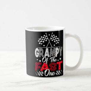 Grampy des schnellen ersten Rennwagens zum Geburts Kaffeetasse