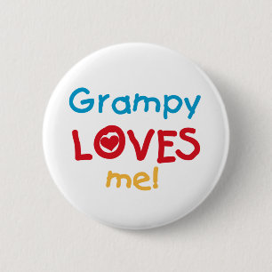 Grampy Lieben T - Shirt und Geschenke Button