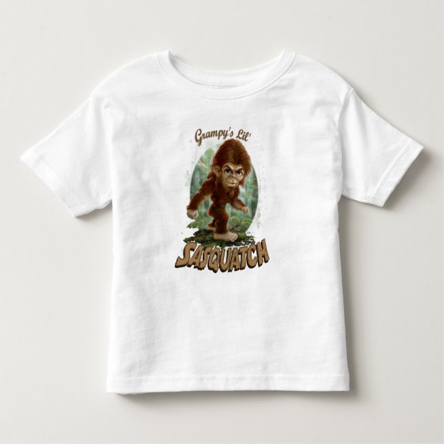 Grampys wenig Sasquatch Kleinkind T-shirt (Vorderseite)
