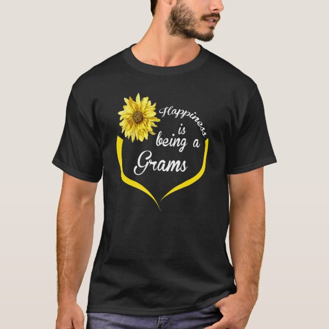 Grams Glück ist ein Gramm T-Shirt (Vorderseite)