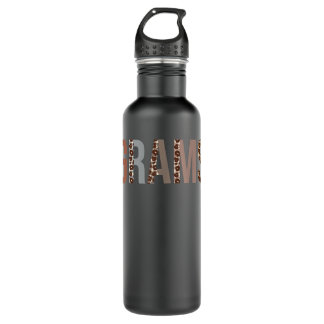 Grams Leopard Print Mama Niedlich Mütter Day Funny Edelstahlflasche
