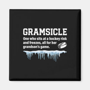 Gramstick Definition Eishockey-Gramm eines Hockeys Magnet