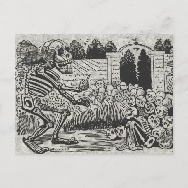 Gran Calavera Electrica Postkarte (Vorderseite)