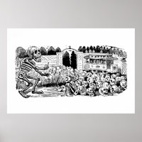 Gran Calavera Eléctrica von José Guadalupe Posada