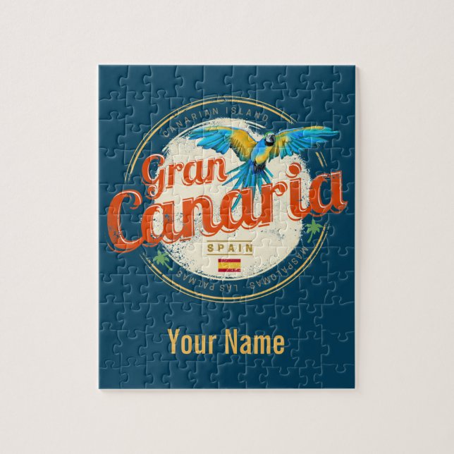 Gran Canaria Parrot Kanarische Inseln Spanien Vint (Vertikal)