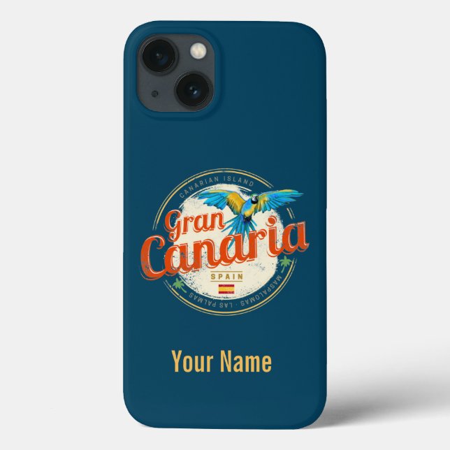 Gran Canaria Parrot Kanarische Inseln Spanien Vint Case-Mate iPhone Hülle (Rückseite)