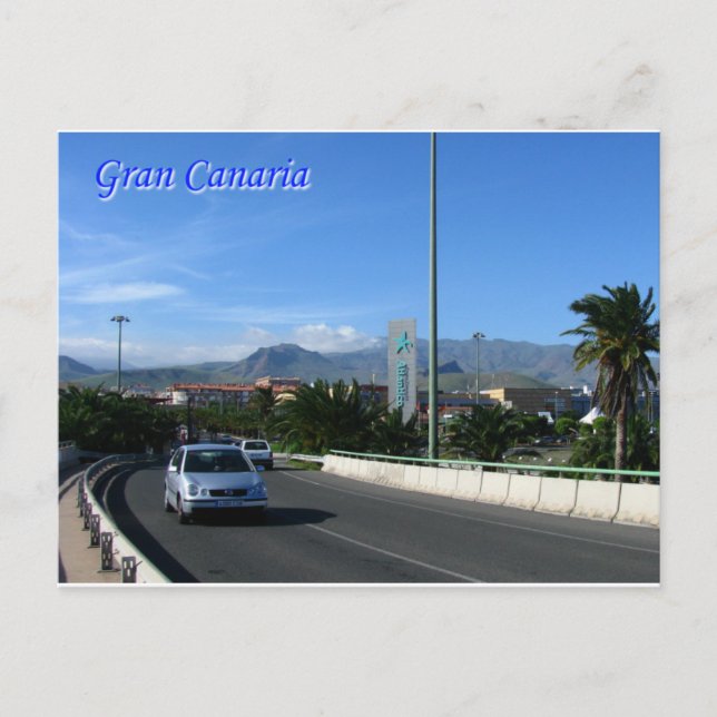 Gran Canaria Postkarte (Vorderseite)