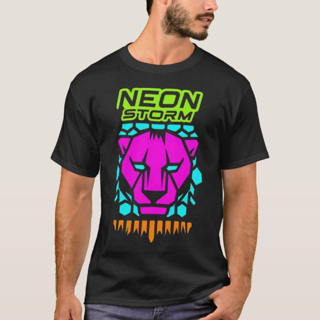GRAN FELINO NEON T-Shirt (Vorderseite)