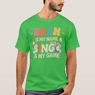 Gran ist mein Name Bingo ist mein Spiel Junge T-Shirt