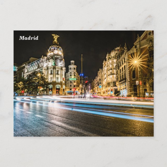 "Gran Via" Postkarte (Vorderseite)