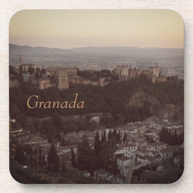Granada, Espagne Voir la photo dessous de verre en (Devant)