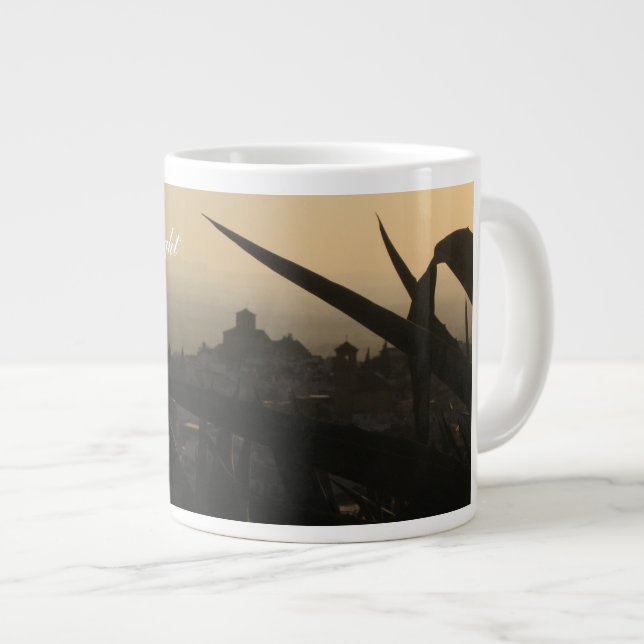 Granada morgens Große Tasse (Vorderseite Rechts)