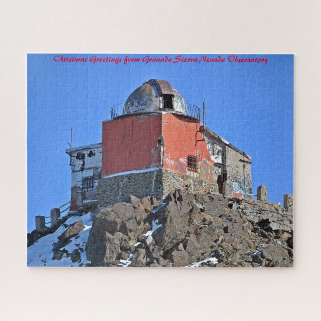Granada Sierra Nevada . Weihnachtsgrüße (Horizontal)