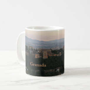 Granada Spanien, Alhambra Postcard Kaffeetasse