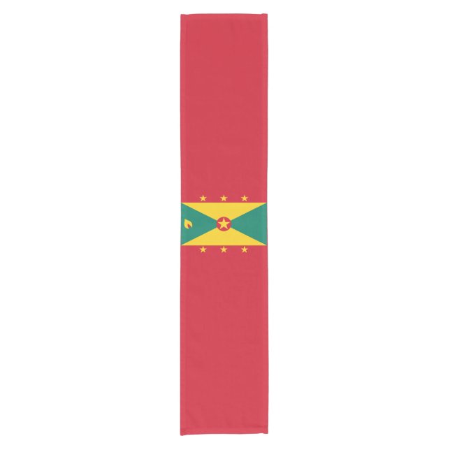 Granada Spanien Flaggensieger Kurzer Tischläufer (Vorderseite)