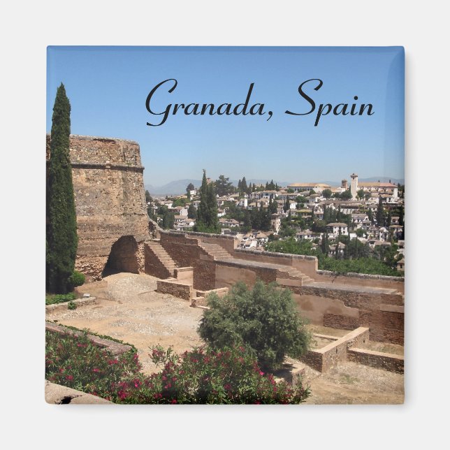 Granada, Spanien Magnet (Vorne)