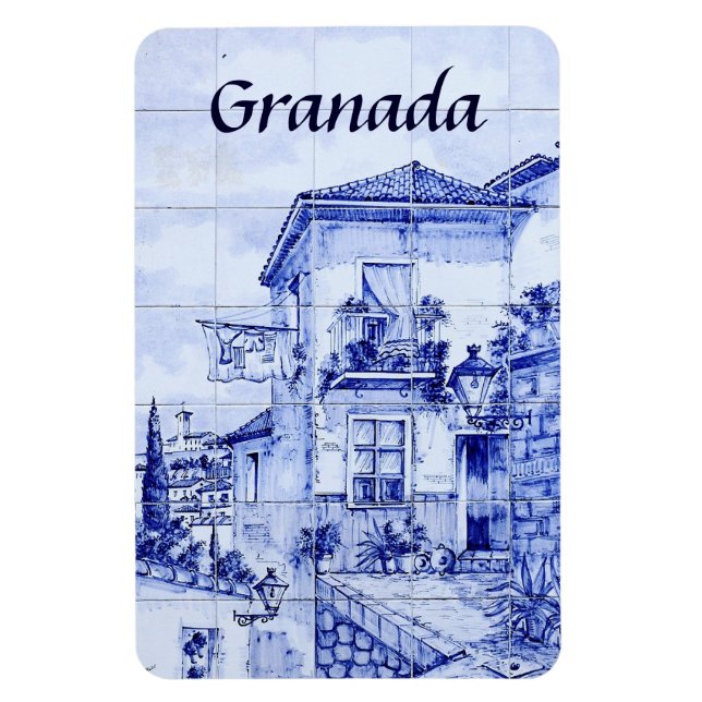 Granada, Spanien Magnet (Vertikal)