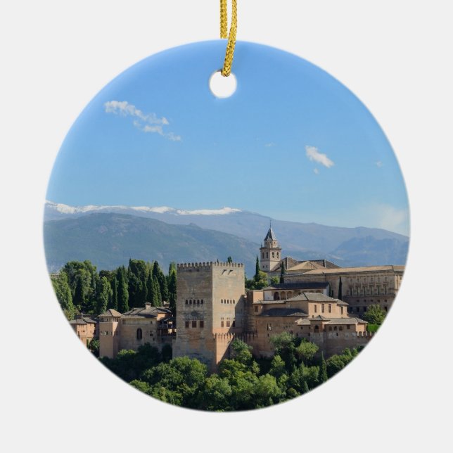 Granada, Spanien Ornament (Vorne)