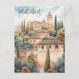 Granada Spanien Reisen Postkarte
