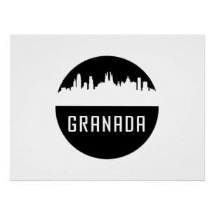 Granada Städte Spaniens Poster