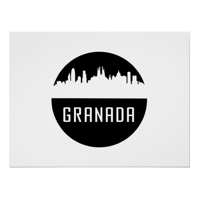 Granada | Städte Spaniens Poster (Vorderseite)